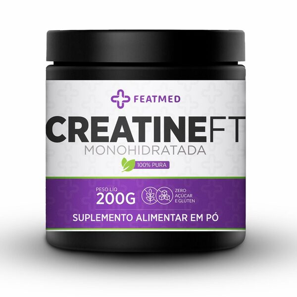 CreatineFT Monohidratada 100% Pura 200g